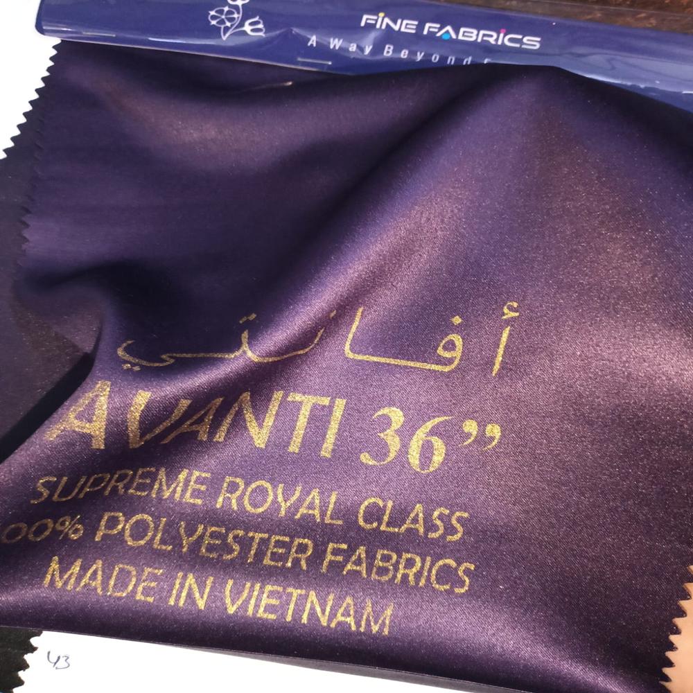 AVANTI POLYCOTTON SATIN FABRIC