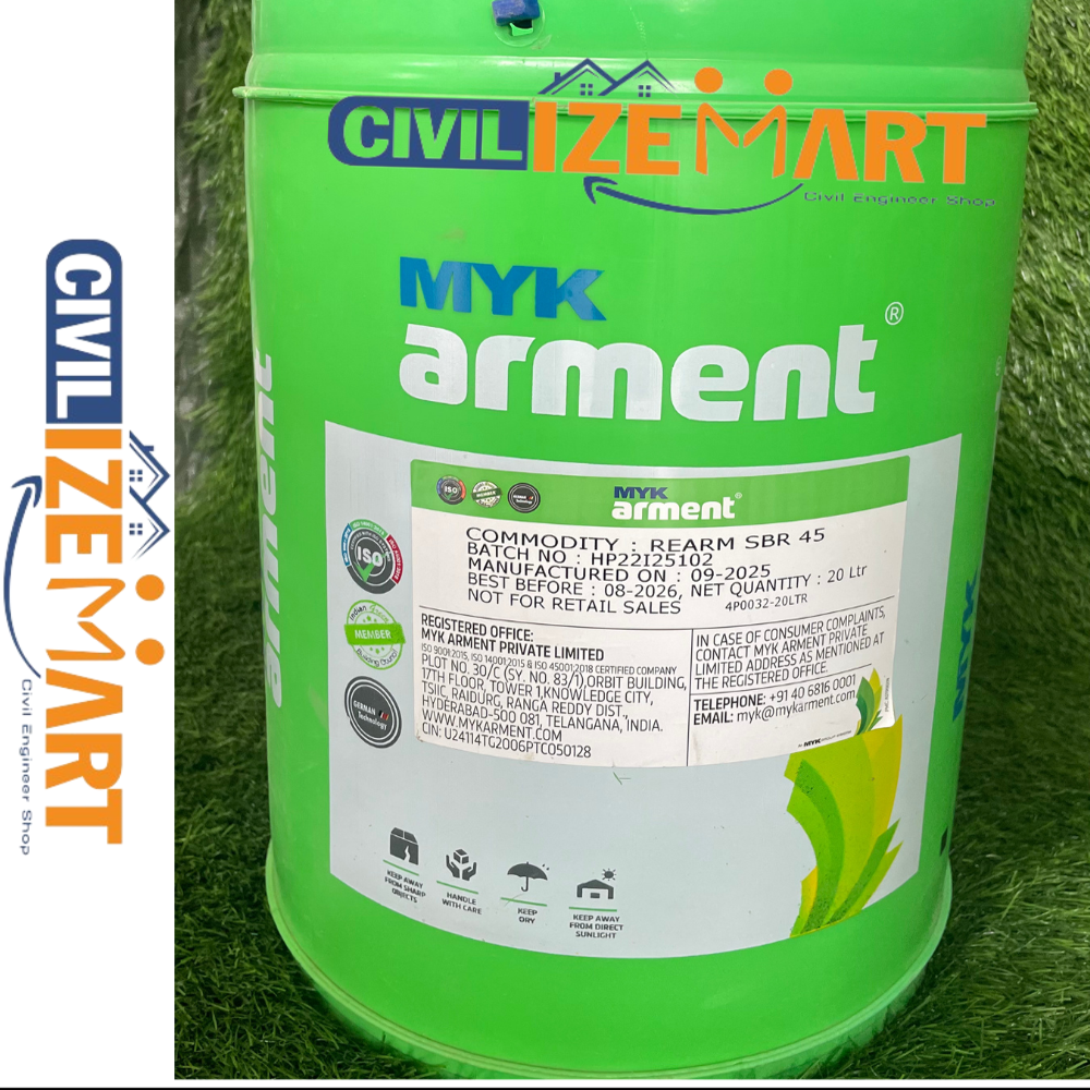 Concrete Admixture - Chemical Name: Styrene Butadiene Rubber Latex Emulsion