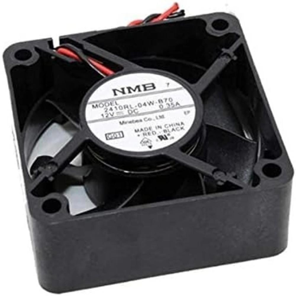 NMB-MAT 2410RL-04W-B70 12V DC 0.35A 6025mm Ball Bearing Industrial Axial Cooling Fan