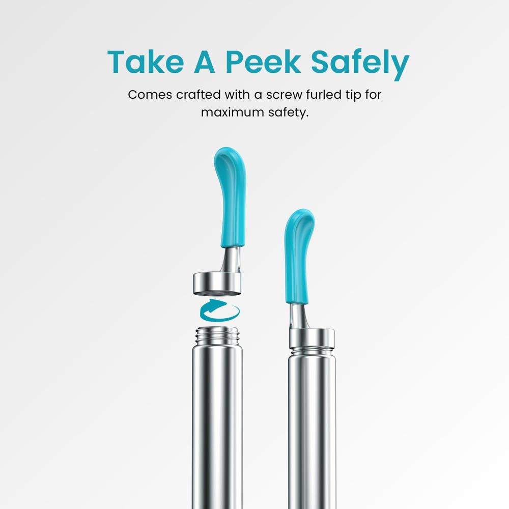 Portronics Cleansify Ear Endoscope Otoscope/Wax Cleaner with 1080p