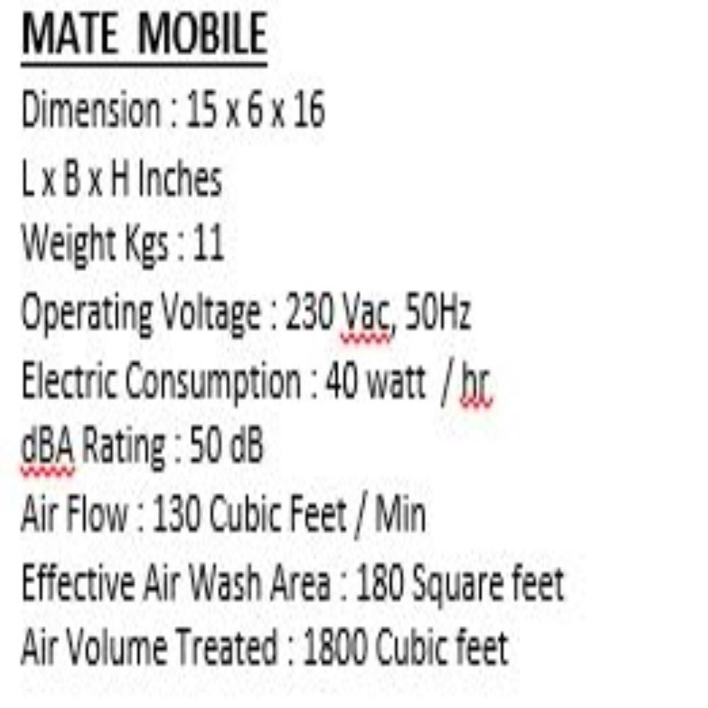 Mate Mobile Air PuriFier