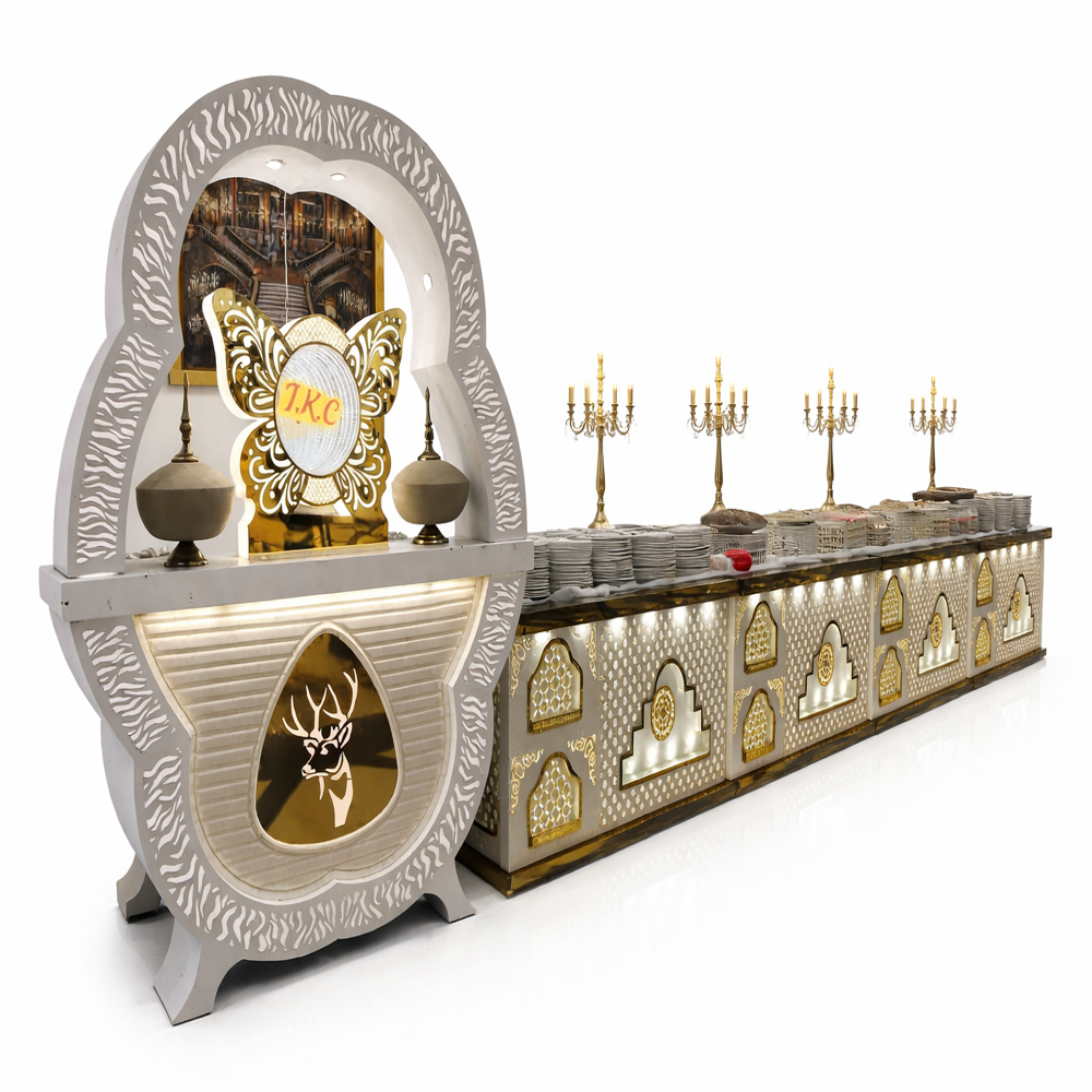 Exclusive Wedding Dining Experience Counter - Capacity: 50 Kg