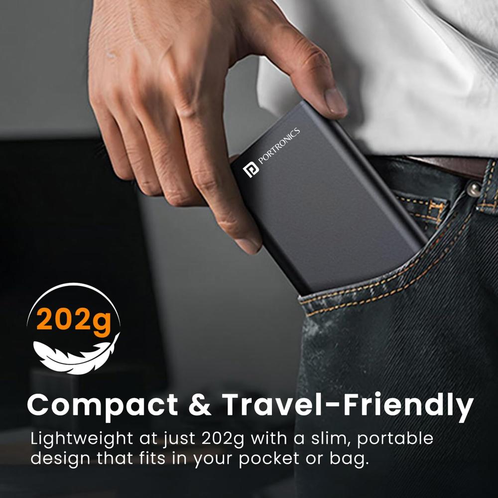 Portronics Bit Box,24-in-1 Screwdriver Kit,Compact,Durable,and Travel-Friendly Tool Kit with a Magnetic