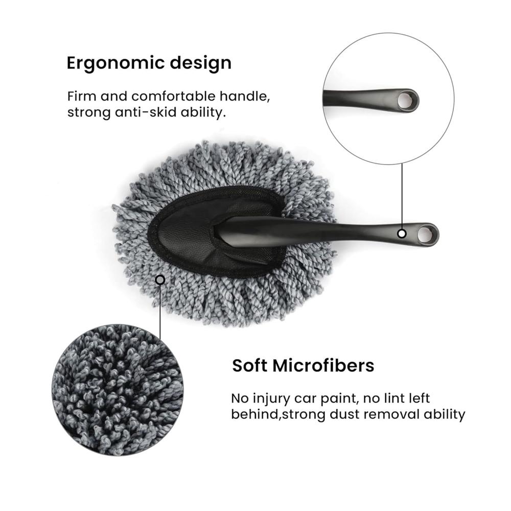 Small Car Duster - Color: Black