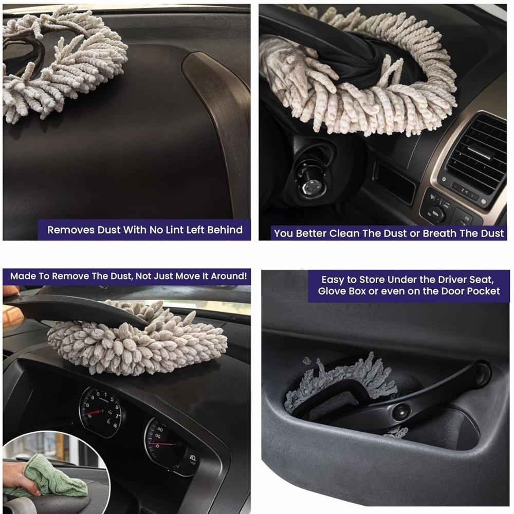 Small Car Duster - Color: Black