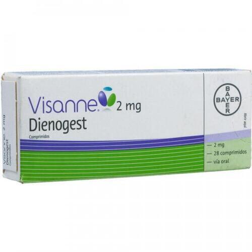 Dienogest 2 Mg Tablets - Brand Name: Visanne