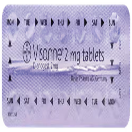 Dienogest 2 Mg Tablets - Brand Name: Visanne