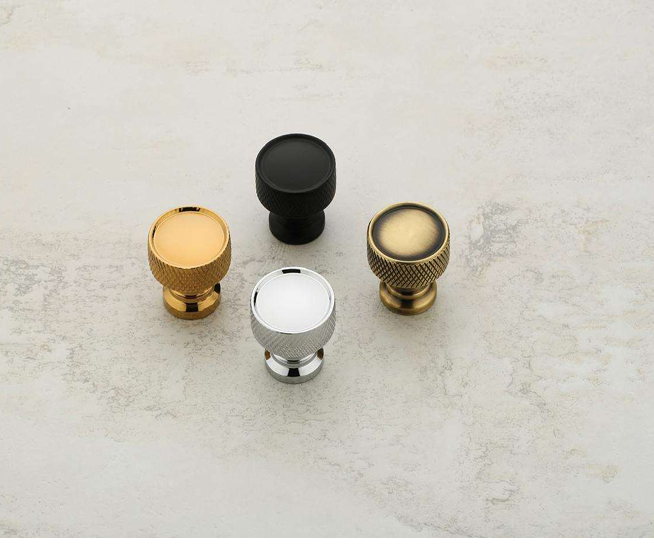 Door Knob - Color: Gold Black Rose Gold