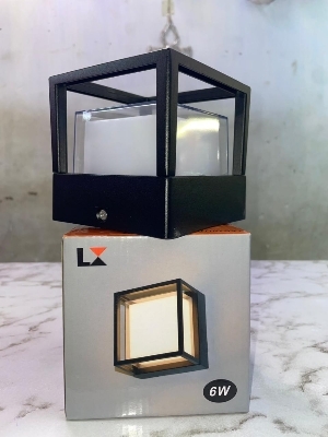 6w square wall light