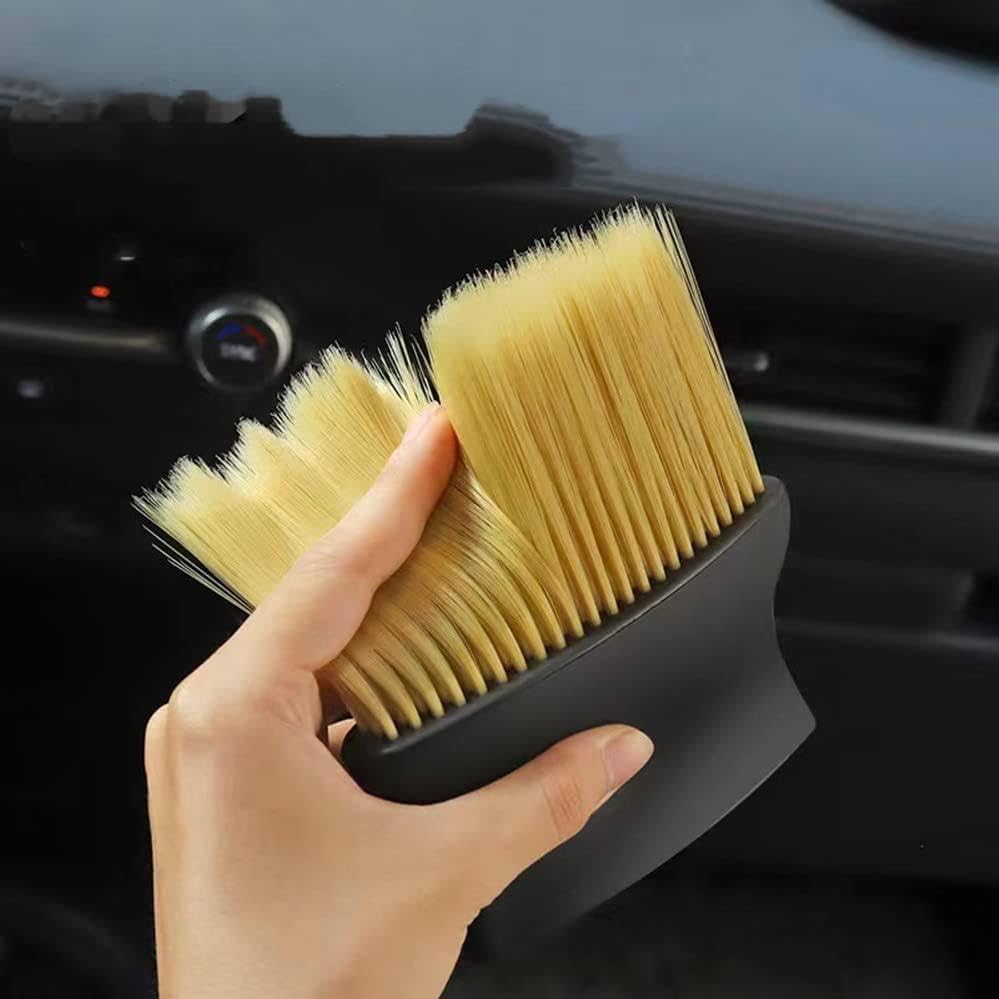 car interior cleaning dust brush