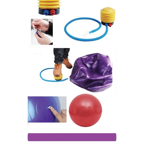 Anti Burst Gym Ball with Pump (75 cm)