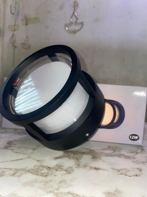 12w round wall light