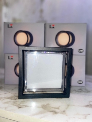 12w led wall light square