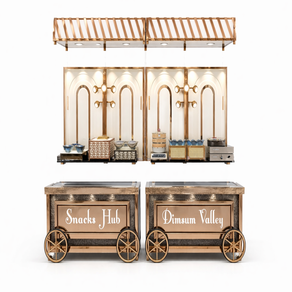 Wedding Theme Buffet Catering Counter