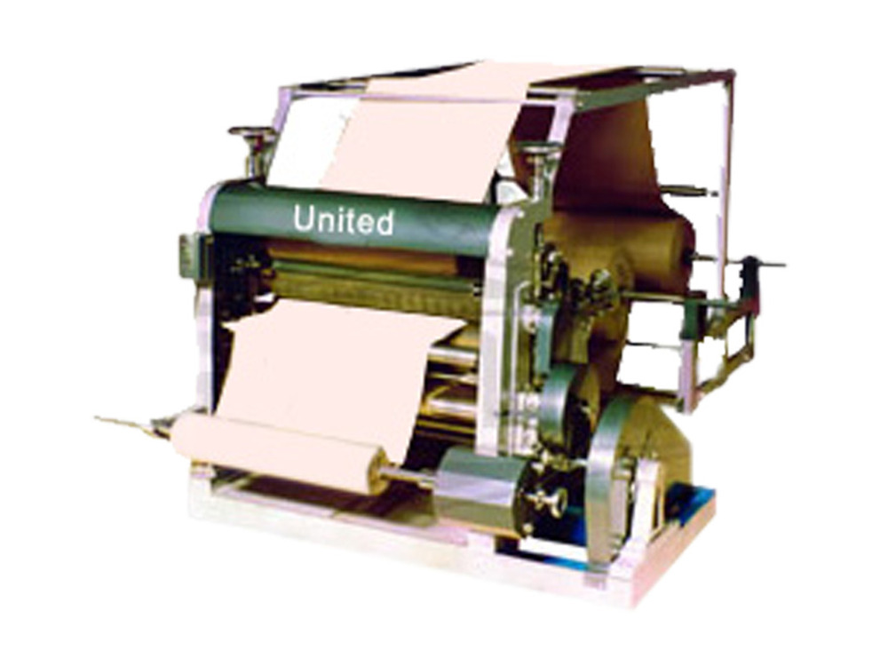 Vertical Type Single Face Paper Corrugating Machine