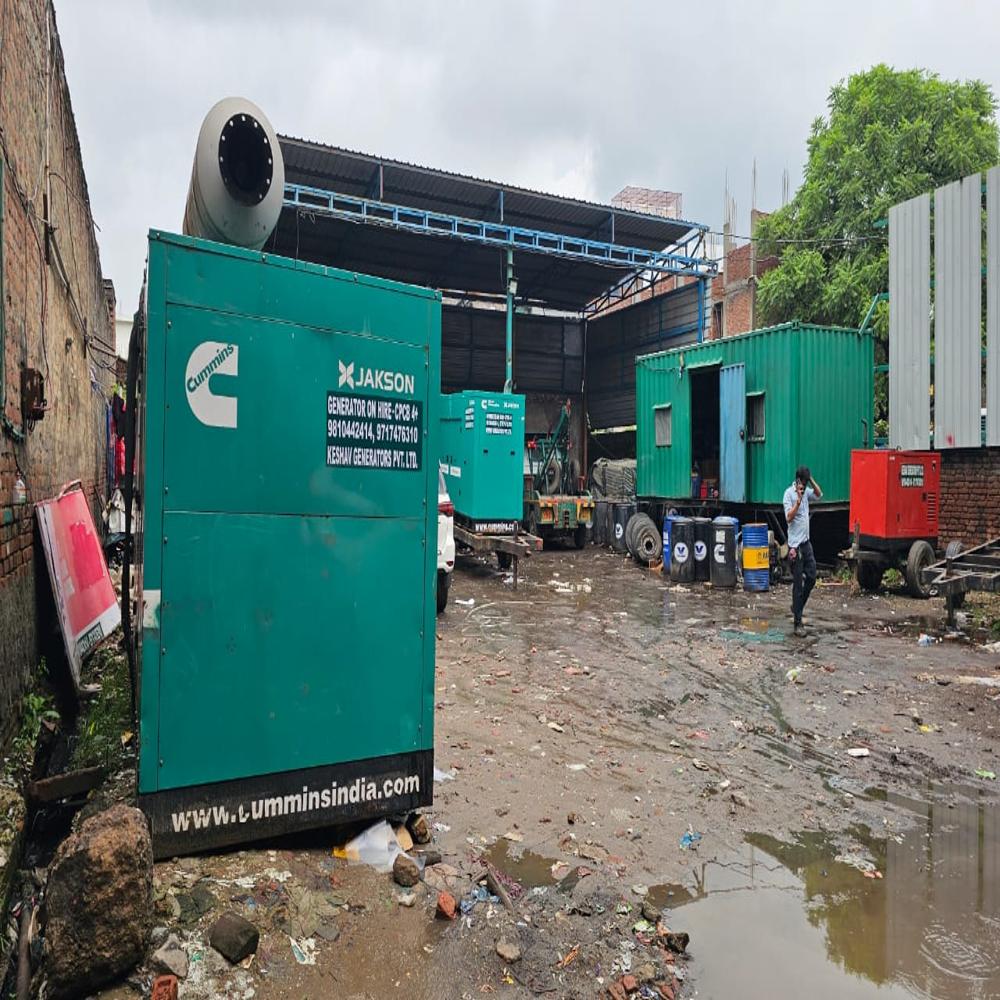 Generator Rental Services - Diesel Engine Generator 440v, 75db Noise Level | Kirloskar & Cummins For Commercial Power Needs Across India