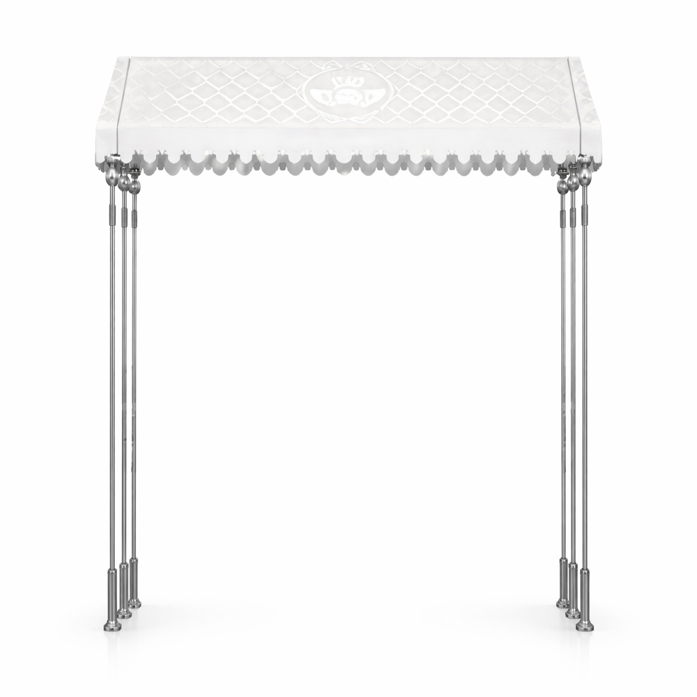 hotel stainless steel wedding counter