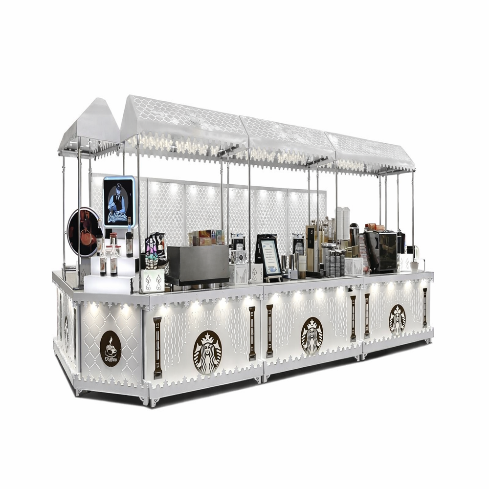 hotel stainless steel wedding counter