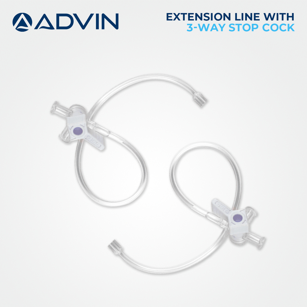 Disposable IV Extension Line