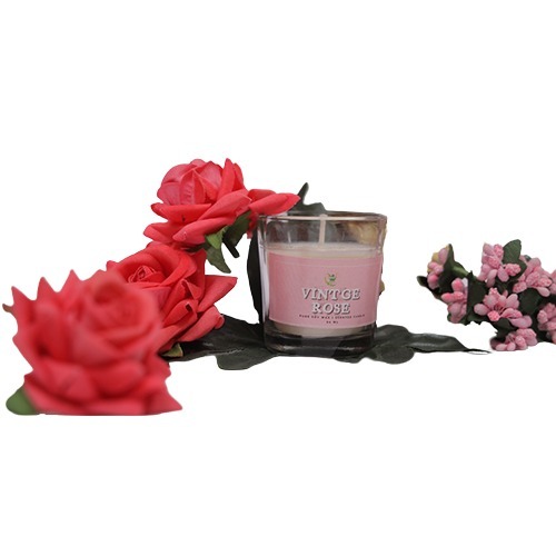 Vintge Rose Fragrance Candle