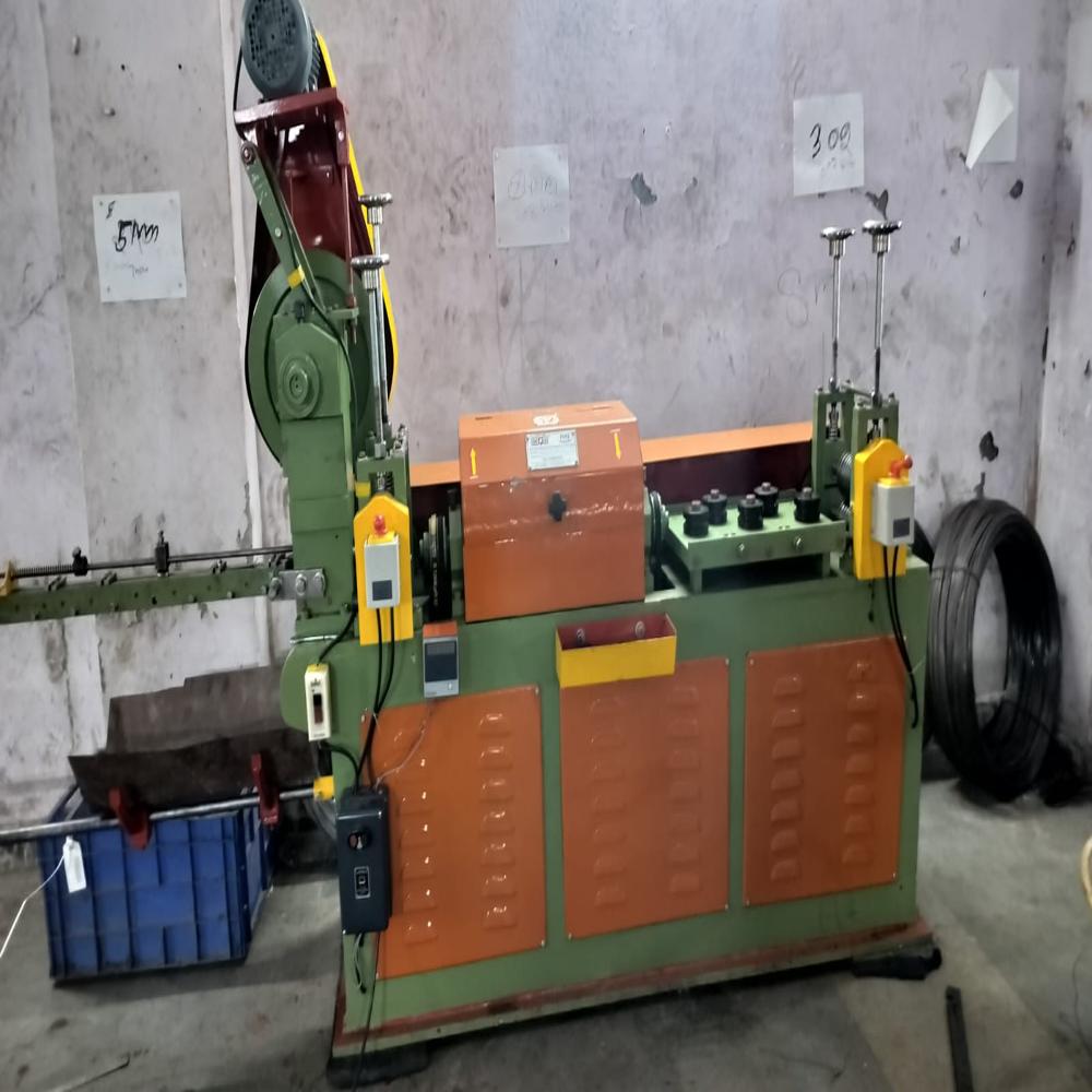 Wire Straightening Cutting Machine 12mm - Color: Green And Orange