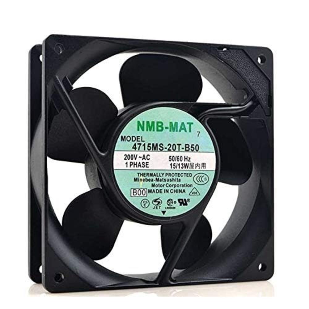 NMB-MAT 4715SM-20T-B50 200V AC 15/13W 12038mm Ball Bearing Industrial Axial Cooling Fan