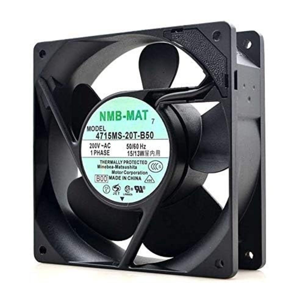 NMB-MAT 4715SM-20T-B50 200V AC 15/13W 12038mm Ball Bearing Industrial Axial Cooling Fan