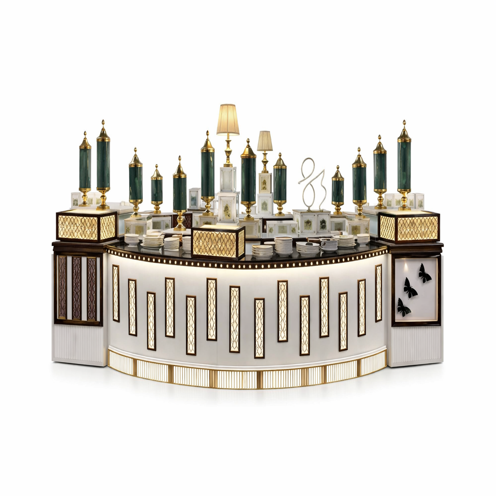 Luxury Palace Style Wedding Counter - Capacity: 50 Kg