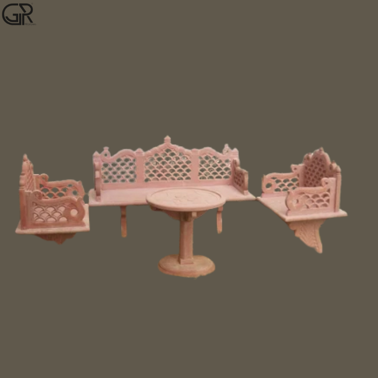 Sandstone Garden Bench