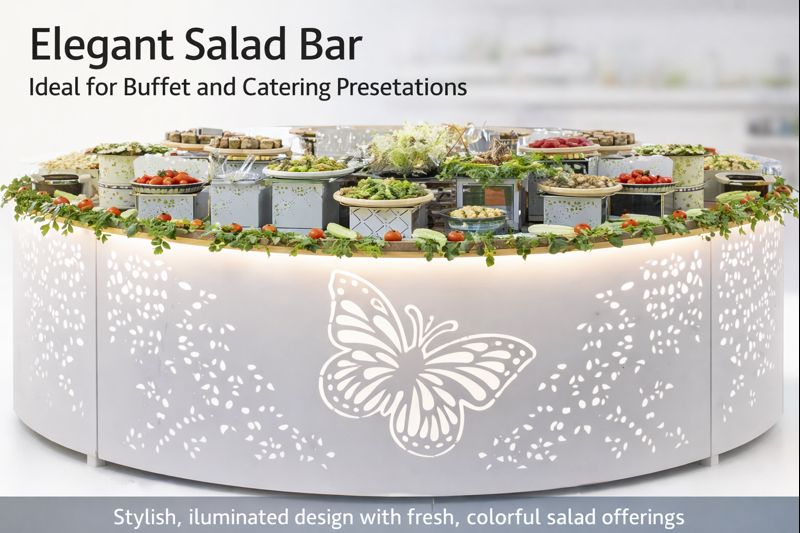 Wedding Buffet & Catering Display Counter