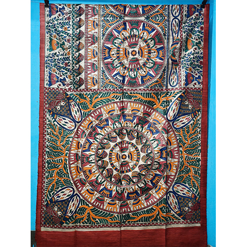 Pure tussar ghicha silk saree