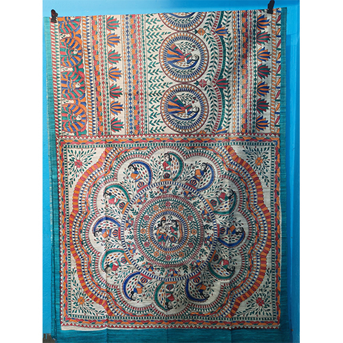 Pure tussar ghicha silk saree