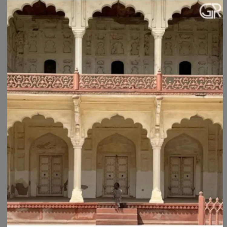 Red Sandstone Jali