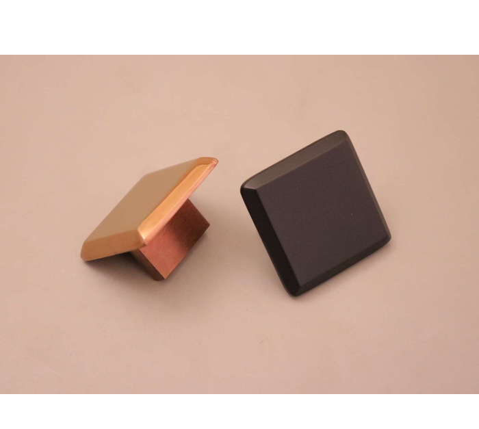 Door Knob - Color: Gold Matt Black Rose Gold Silver