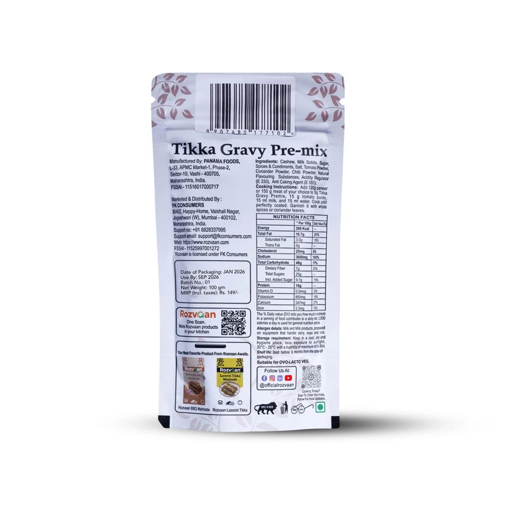Rozvaan Tikka Gravy