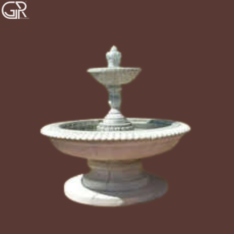 stylish carving marble fountain