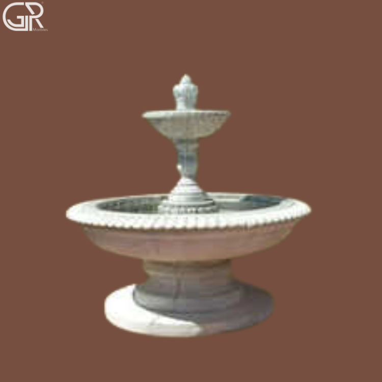 stylish carving marble fountain