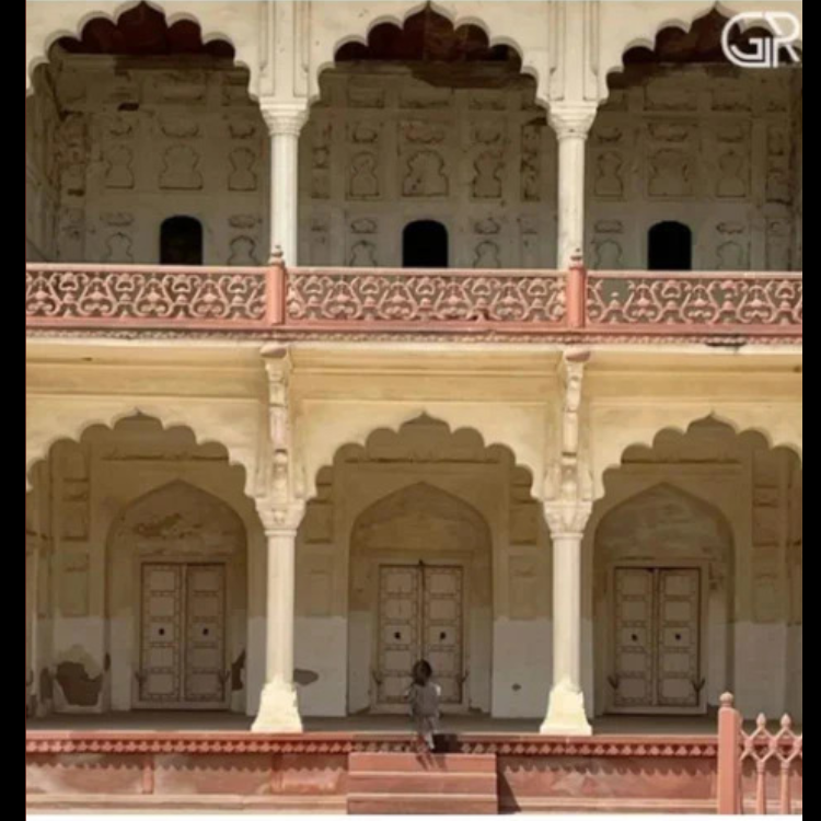 Red Sandstone Jali
