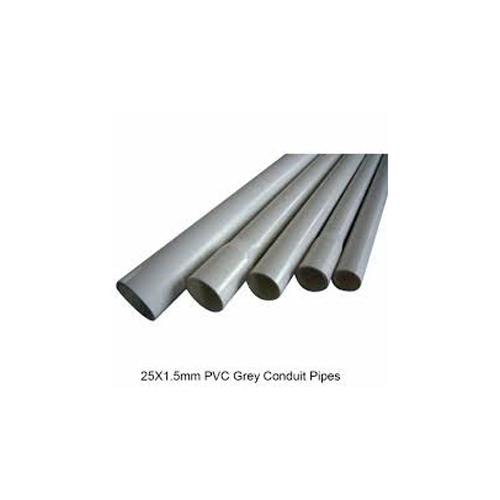 25x1.5mm Grey Medium Duty Conduit Pipes