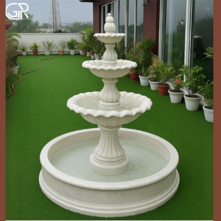 marble garden fountain