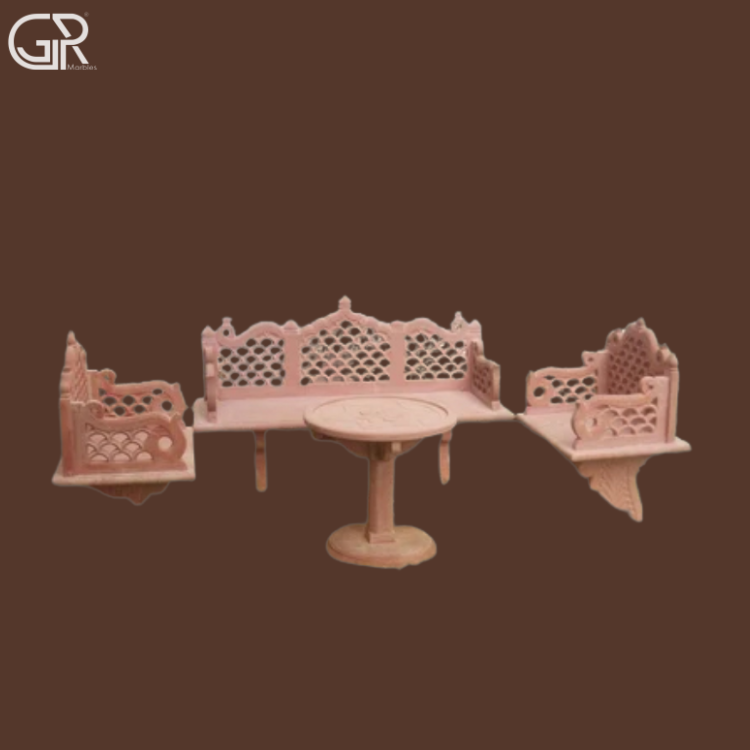 Sandstone Garden Bench