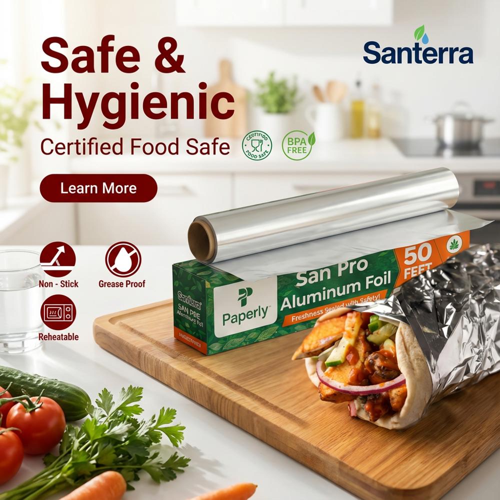 Paperly San Pro Aluminum Foil