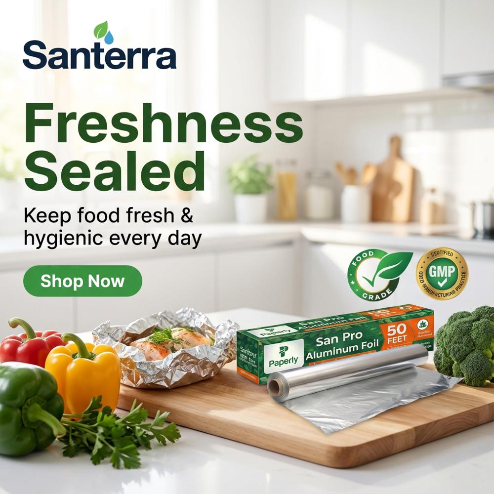 Paperly San Pro Aluminum Foil