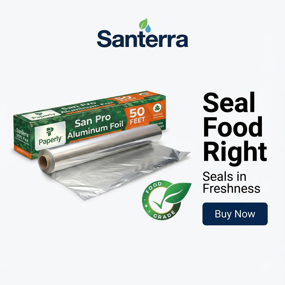 Paperly San Pro Aluminum Foil