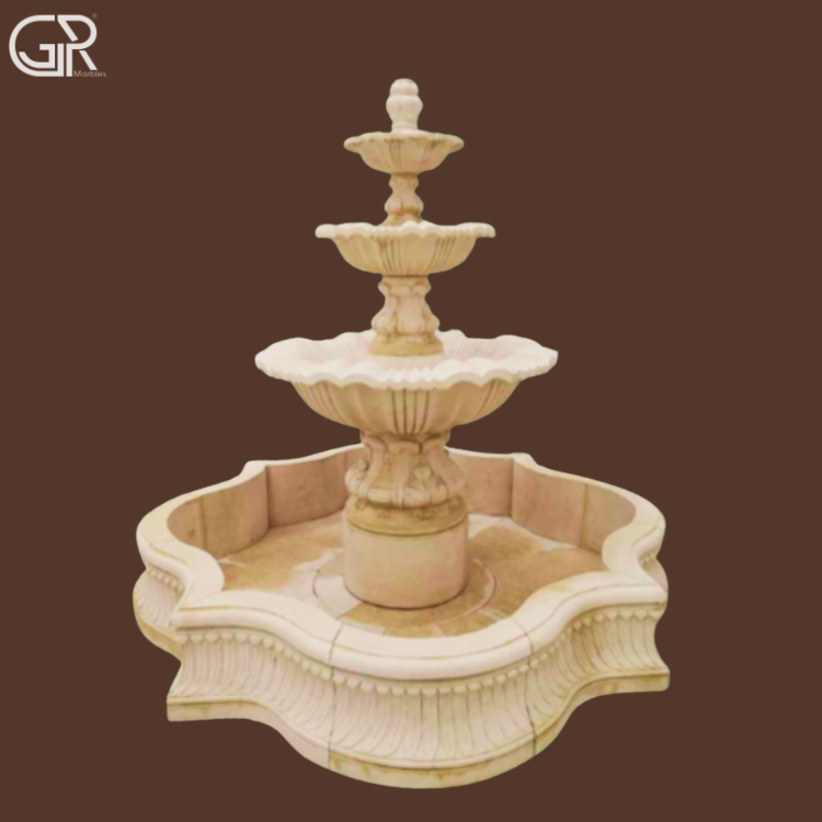 Beautiful Sandstone garden Fountain