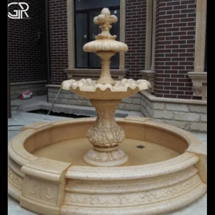 2 Tier Stylish sandstone Fountain