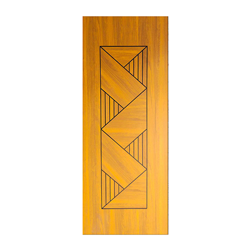 TX09 Rustic Teak Finish WPVC Texture Door
