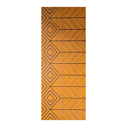 TX10 Smooth Walnut Grain WPVC Texture Panel Door