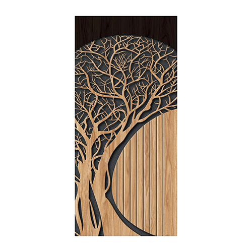 M15 Modern Fusion Pattern Digital Design Door