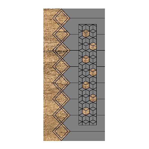 02 Royal Abstract Pattern WPC Digital Design Door